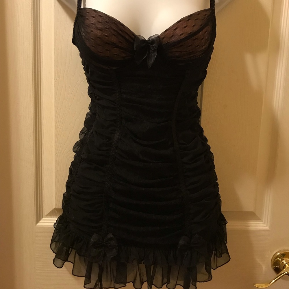 Black Victoria’s Secret Lingerie size 34B NWT